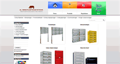 Desktop Screenshot of al-briefkastensysteme.com